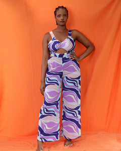 Gib Printed Jumpsuit