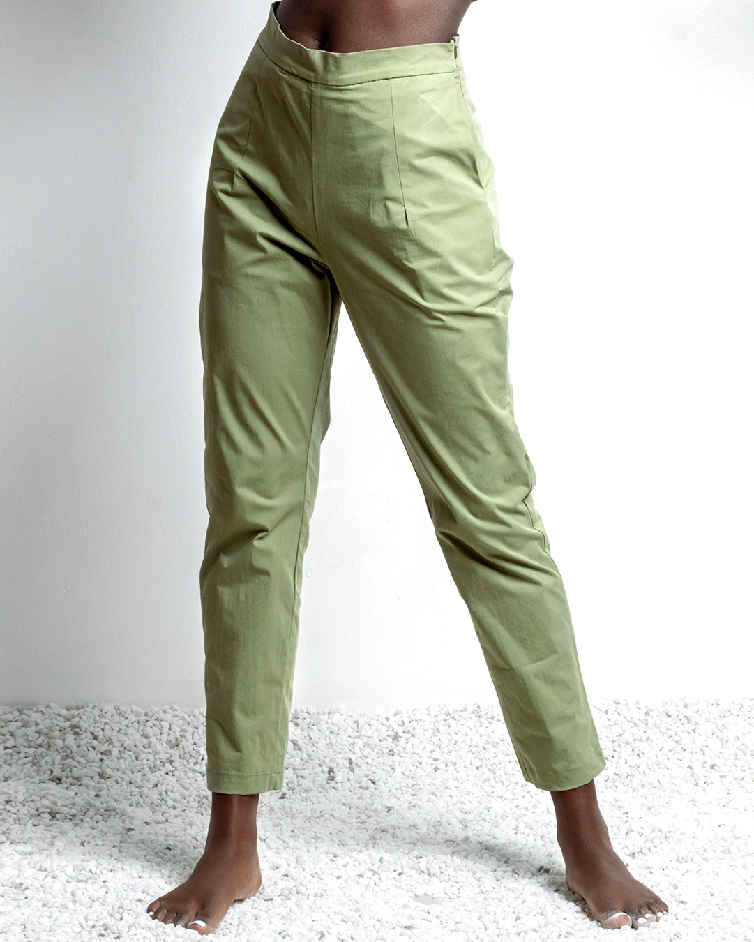 Kamu Green Trousers