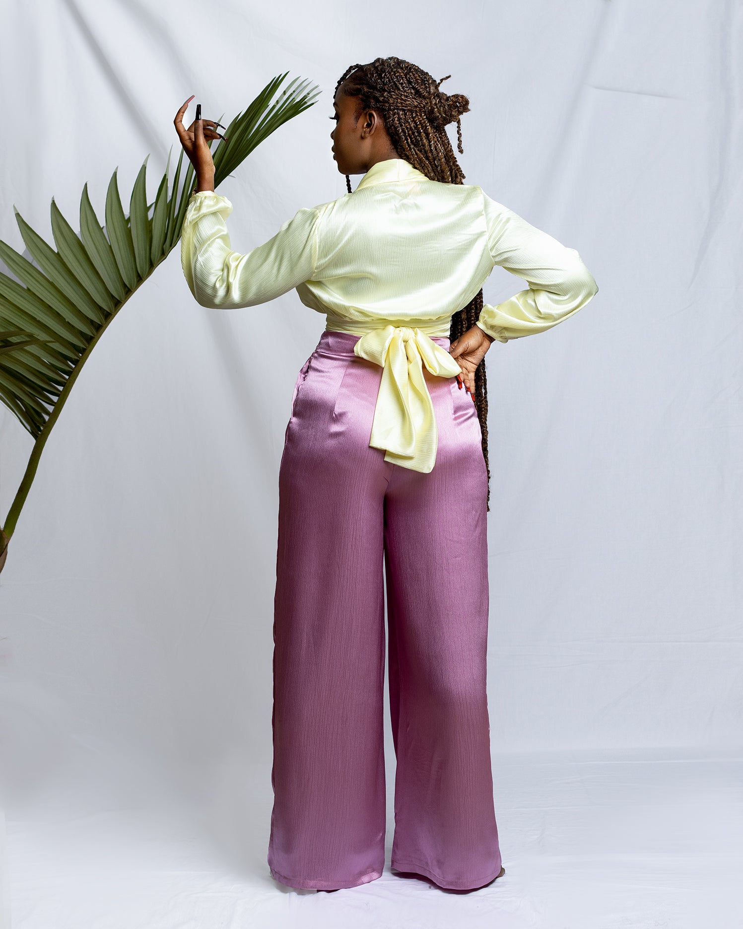 Kusi Satin Trousers